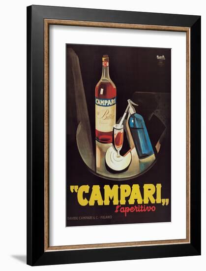 Campari l'Aperitivo-null-Framed Art Print