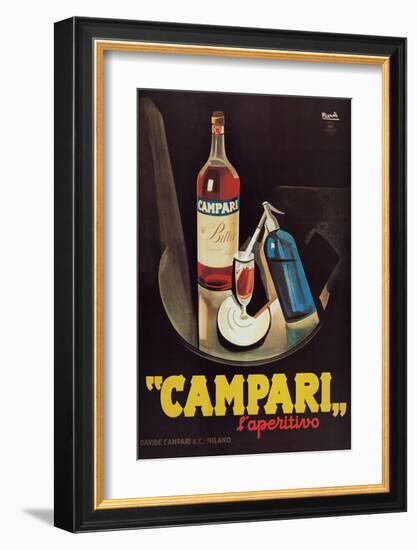 Campari l'Aperitivo-null-Framed Art Print