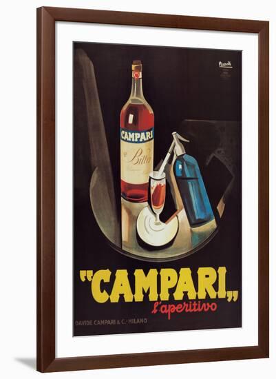Campari l'Aperitivo--Framed Art Print