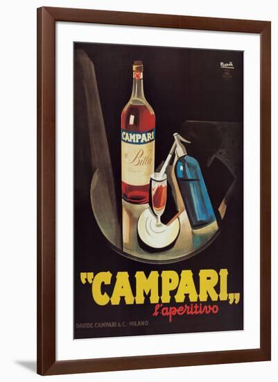 Campari l'Aperitivo-null-Framed Art Print