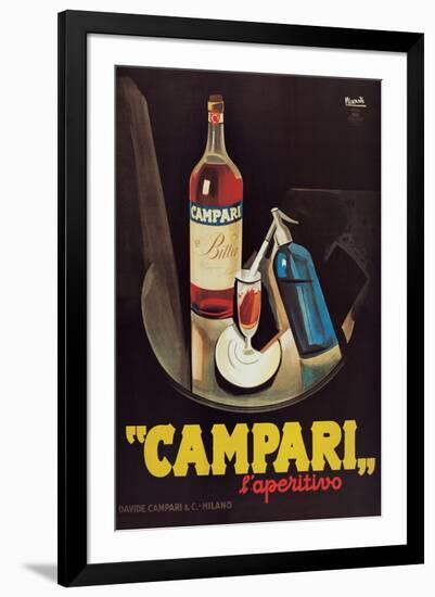 Campari l'Aperitivo-null-Framed Art Print