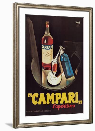 Campari l'Aperitivo-null-Framed Art Print