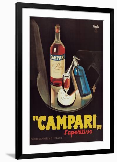 Campari l'Aperitivo-null-Framed Art Print