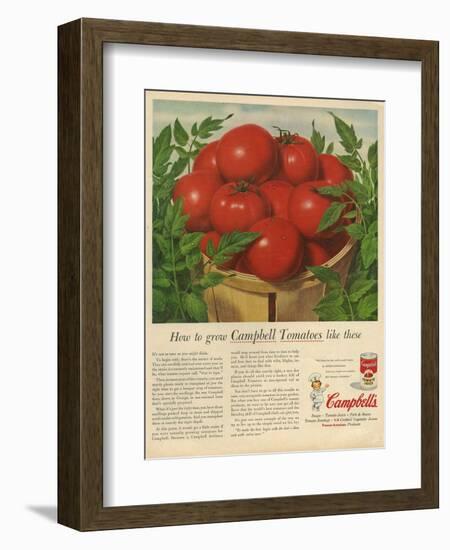 Campbell's, Magazine Advertisement, USA, 1950-null-Framed Giclee Print