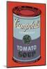 Campbell's Soup Can, 1965 (Blue and Purple)-Andy Warhol-Mounted Art Print