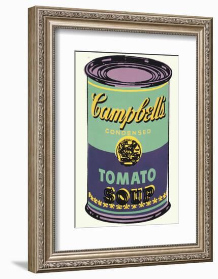 Campbell's Soup Can, 1965 (Green and Purple)-Andy Warhol-Framed Giclee Print