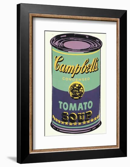 Campbell's Soup Can, 1965 (Green and Purple)-Andy Warhol-Framed Giclee Print