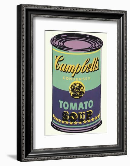 Campbell's Soup Can, 1965 (Green and Purple)-Andy Warhol-Framed Giclee Print