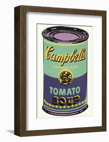 Campbell's Soup Can, 1965 (Green and Purple)-Andy Warhol-Framed Giclee Print