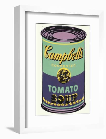 Campbell's Soup Can, 1965 (Green and Purple)-Andy Warhol-Framed Giclee Print