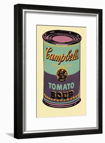 Campbell's Soup Can, 1965 (Green and Purple)-Andy Warhol-Framed Giclee Print