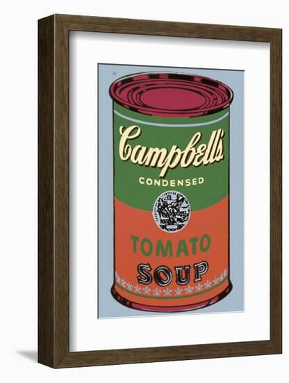 Campbell's Soup Can, 1965 (Green and Red)-Andy Warhol-Framed Giclee Print