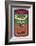 Campbell's Soup Can, 1965 (Green and Red)-Andy Warhol-Framed Art Print