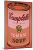 Campbell's Soup Can, 1965 (orange)-Andy Warhol-Mounted Art Print