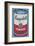 Campbell's Soup Can, 1965 (Pink and Red)-Andy Warhol-Framed Giclee Print