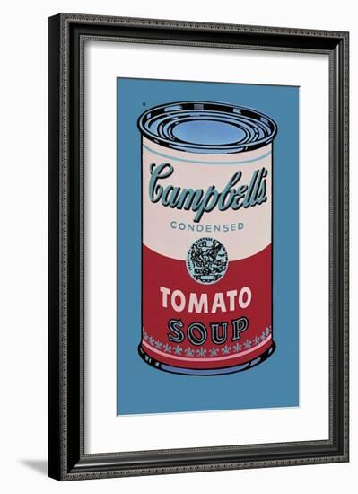 Campbell's Soup Can, 1965 (Pink and Red)-Andy Warhol-Framed Giclee Print