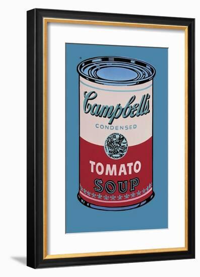 Campbell's Soup Can, 1965 (Pink and Red)-Andy Warhol-Framed Giclee Print