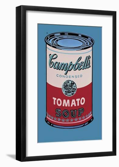 Campbell's Soup Can, 1965 (Pink and Red)-Andy Warhol-Framed Giclee Print