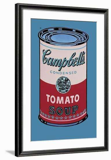 Campbell's Soup Can, 1965 (Pink and Red)-Andy Warhol-Framed Giclee Print