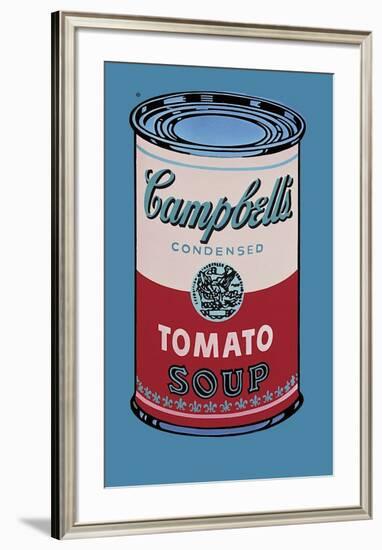 Campbell's Soup Can, 1965 (Pink and Red)-Andy Warhol-Framed Giclee Print