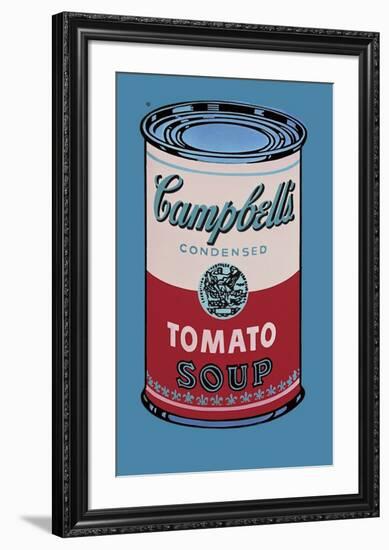 Campbell's Soup Can, 1965 (Pink and Red)-Andy Warhol-Framed Giclee Print