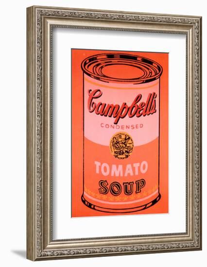 Campbell's Soup Can, c.1965 (Orange)-Andy Warhol-Framed Art Print