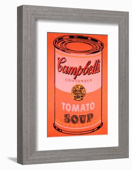 Campbell's Soup Can, c.1965 (Orange)-Andy Warhol-Framed Art Print