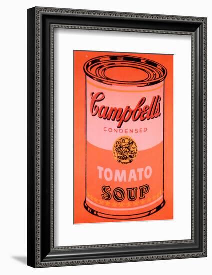 Campbell's Soup Can, c.1965 (Orange)-Andy Warhol-Framed Art Print
