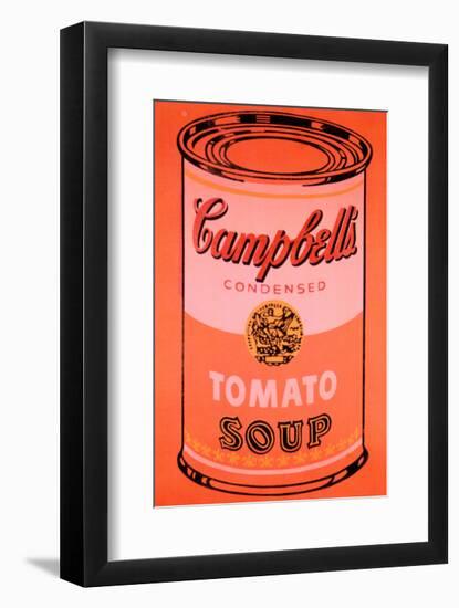 Campbell's Soup Can, c.1965 (Orange)-Andy Warhol-Framed Art Print