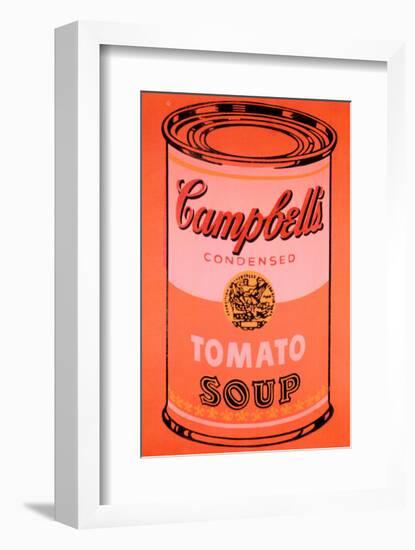 Campbell's Soup Can, c.1965 (Orange)-Andy Warhol-Framed Art Print