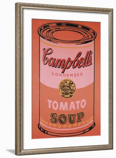 Campbell's Soup Can, c.1965 (Orange)-Andy Warhol-Framed Giclee Print