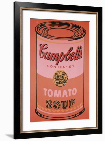 Campbell's Soup Can, c.1965 (Orange)-Andy Warhol-Framed Giclee Print