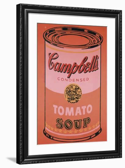 Campbell's Soup Can, c.1965 (Orange)-Andy Warhol-Framed Giclee Print