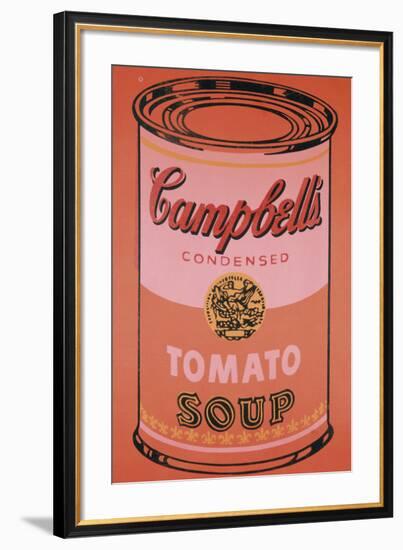 Campbell's Soup Can, c.1965 (Orange)-Andy Warhol-Framed Giclee Print