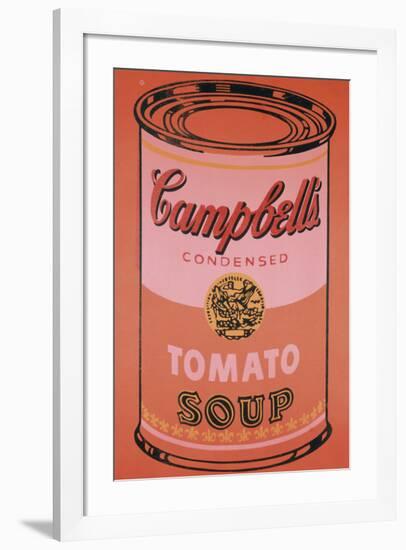 Campbell's Soup Can, c.1965 (Orange)-Andy Warhol-Framed Giclee Print