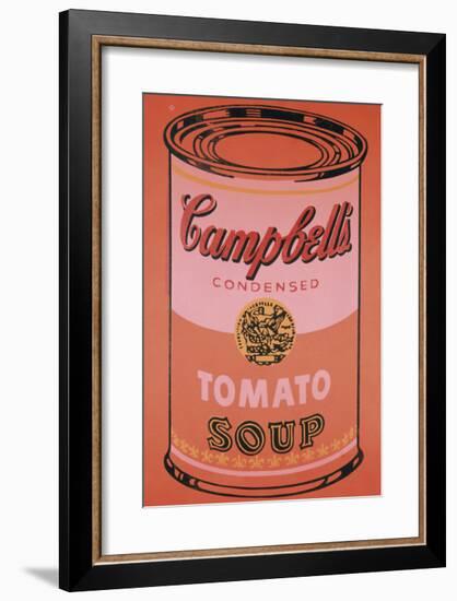 Campbell's Soup Can, c.1965 (Orange)-Andy Warhol-Framed Giclee Print