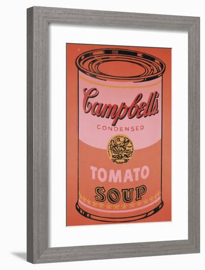 Campbell's Soup Can, c.1965 (Orange)-Andy Warhol-Framed Giclee Print