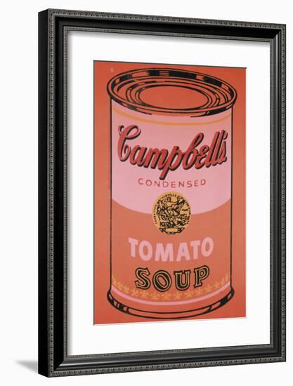 Campbell's Soup Can, c.1965 (Orange)-Andy Warhol-Framed Giclee Print