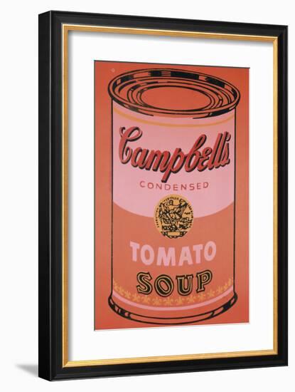 Campbell's Soup Can, c.1965 (Orange)-Andy Warhol-Framed Giclee Print