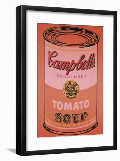 Campbell's Soup Can, c.1965 (Orange)-Andy Warhol-Framed Giclee Print