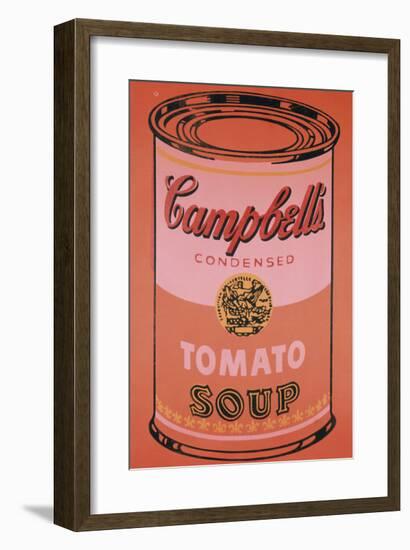 Campbell's Soup Can, c.1965 (Orange)-Andy Warhol-Framed Giclee Print