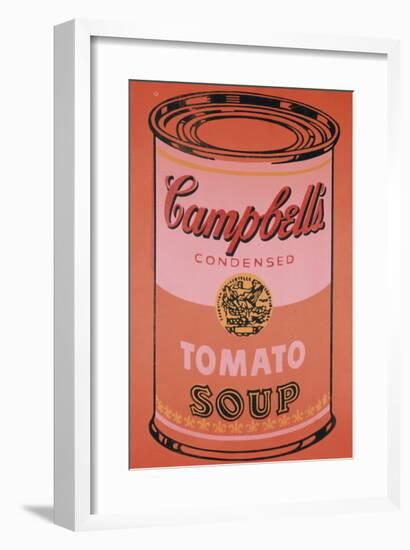 Campbell's Soup Can, c.1965 (Orange)-Andy Warhol-Framed Giclee Print