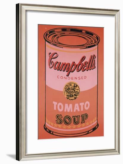 Campbell's Soup Can, c.1965 (Orange)-Andy Warhol-Framed Giclee Print