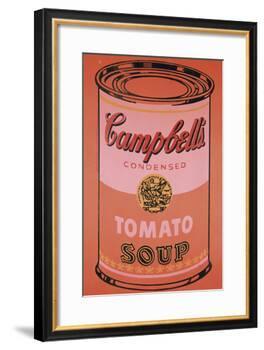 Campbell's Soup Can, c.1965 (Orange)-Andy Warhol-Framed Giclee Print