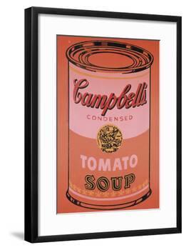 Campbell's Soup Can, c.1965 (Orange)-Andy Warhol-Framed Giclee Print