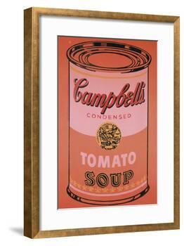 Campbell's Soup Can, c.1965 (Orange)-Andy Warhol-Framed Giclee Print