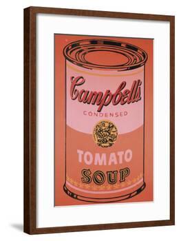 Campbell's Soup Can, c.1965 (Orange)-Andy Warhol-Framed Giclee Print