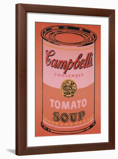 Campbell's Soup Can, c.1965 (Orange)-Andy Warhol-Framed Giclee Print