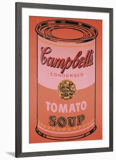 Campbell's Soup Can, c.1965 (Orange)-Andy Warhol-Framed Giclee Print