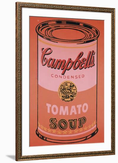 Campbell's Soup Can, c.1965 (Orange)-Andy Warhol-Framed Giclee Print